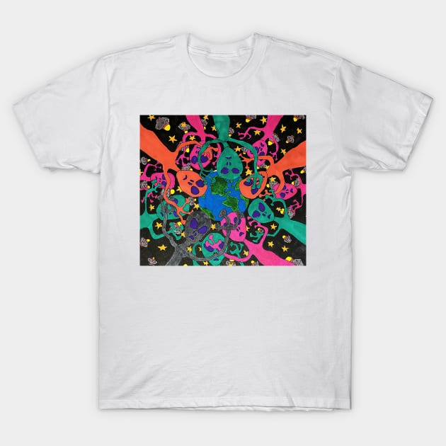 WE ARE HERE TO HELP YOU T-Shirt by SETH BOND PERRY - SBP ART